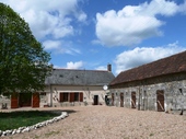 Built in tuffeau limestone, the farmhouse has been renovated during the last four years and has modern electrics, plumbing and is tastefully styled throughout.