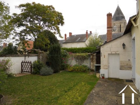 The garden is fully enclosed and private. It is located to the rear of the house (and to the front of the apartment). There is a well and a cave.