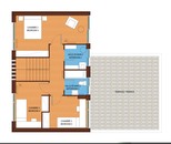 The 1st Floor - 3 further bedrooms, 2 bathrooms and a large sun terrace.