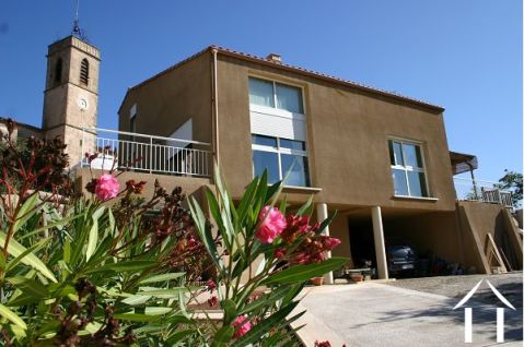 Villa d'architecte avec vue dominante .