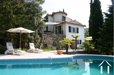 Villa avec 4 chambres à coucher et piscine