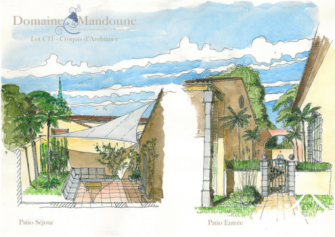 Appartements de luxe dans un domaine vinicole converti 