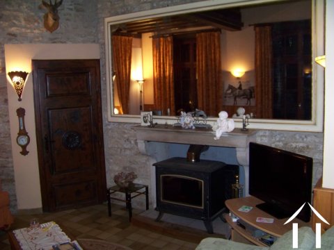 living room fireplace