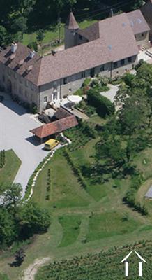 Manoir du 18ème siècle avec vignobles
