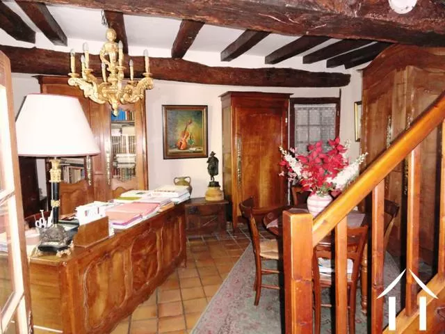 This is the bureau! The staircase leads up to the 1st Floor. 