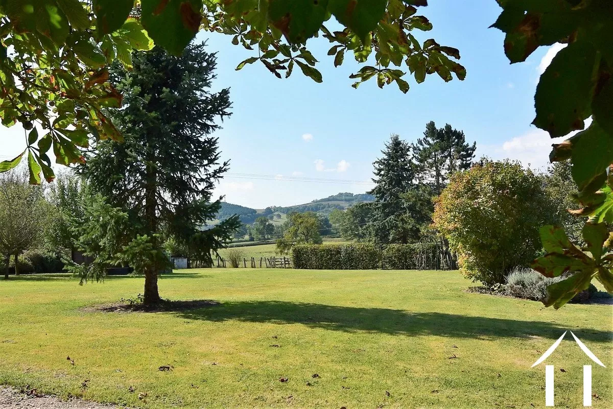 jardin avec vue dégagée