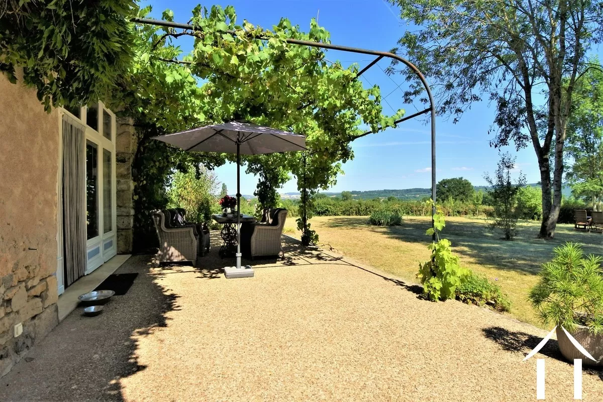 vue depuis la terrasse