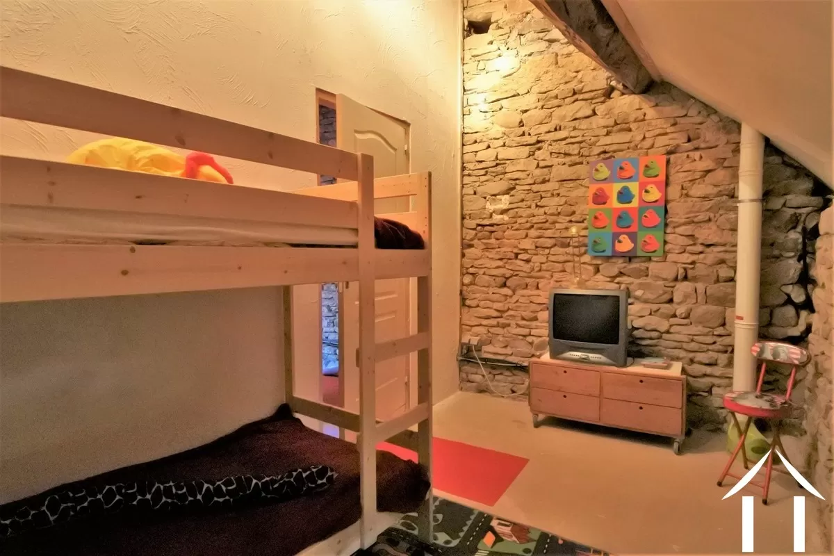 chambre d’été à l’étage dans la grange