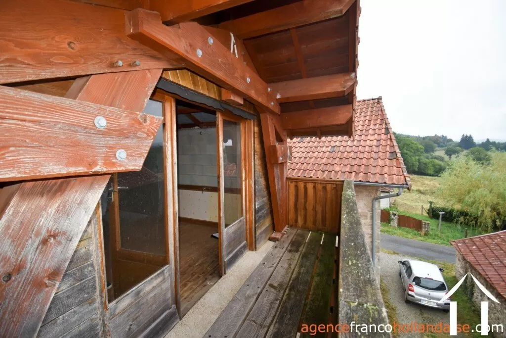 Maison en pierre à vendre augne, limousin, Li1008 Image - 27