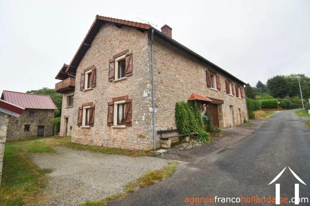 Maison en pierre à vendre augne, limousin, Li1008 Image - 30