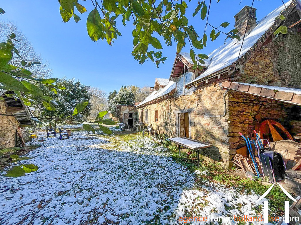 Maison avec gite à vendre chateauneuf la foret, limousin, Li1025 Image - 34