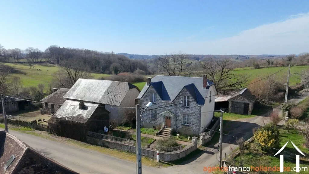 Maison avec gite à vendre la porcherie, limousin, Li1036 Image - 2