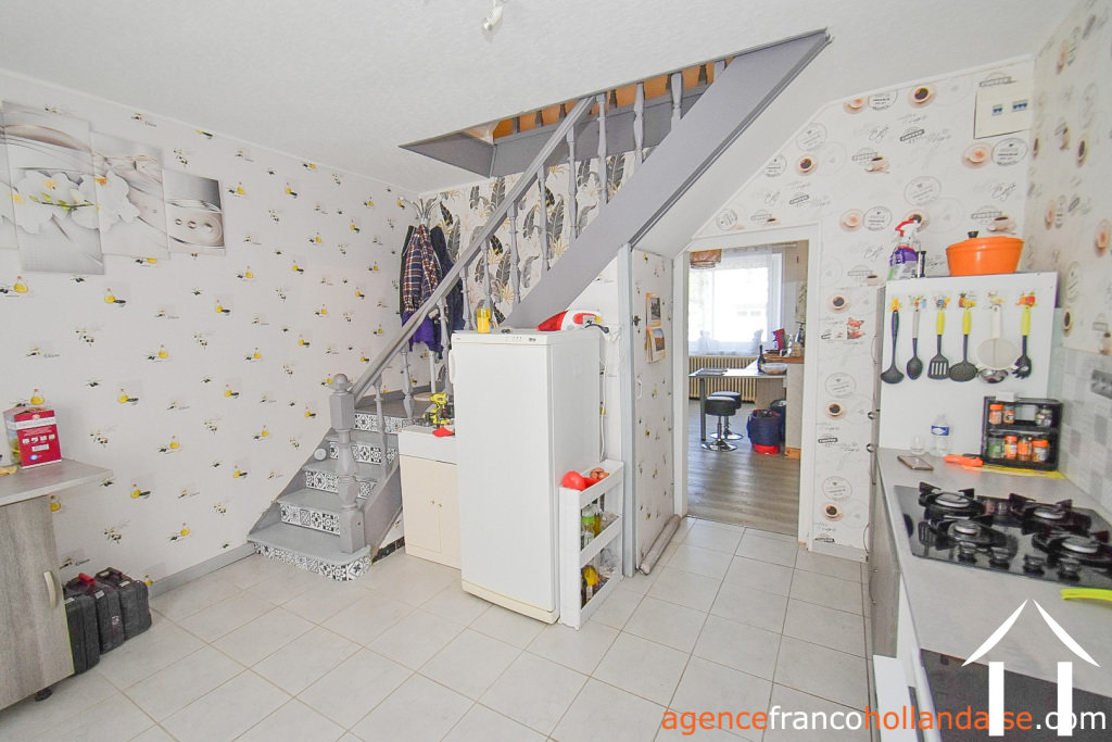 Maison de bourg à vendre la croisille sur briance, limousin, Li1055 Image - 11
