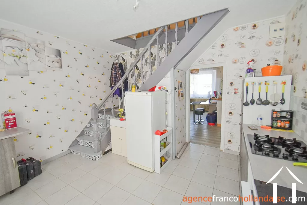 Maison de bourg à vendre la croisille sur briance, limousin, Li1055 Image - 11