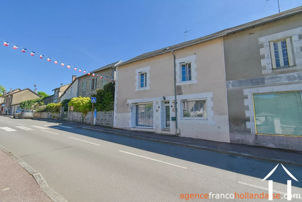 Maison de bourg à vendre la croisille sur briance, limousin, Li1055 Image - 42