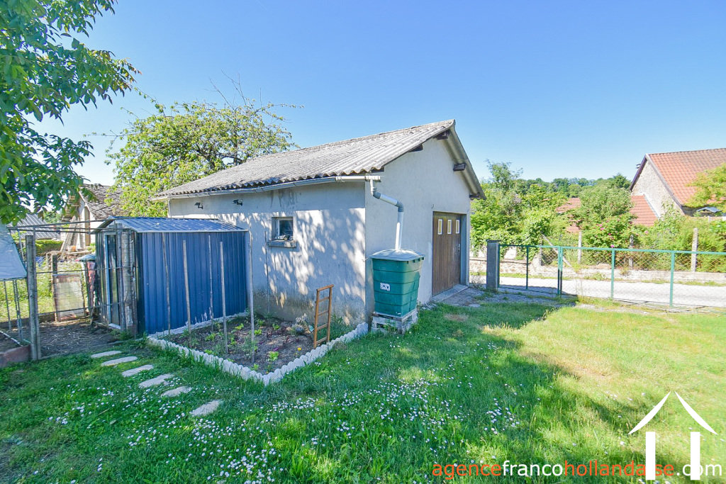 Maison de bourg à vendre la croisille sur briance, limousin, Li1055 Image - 36