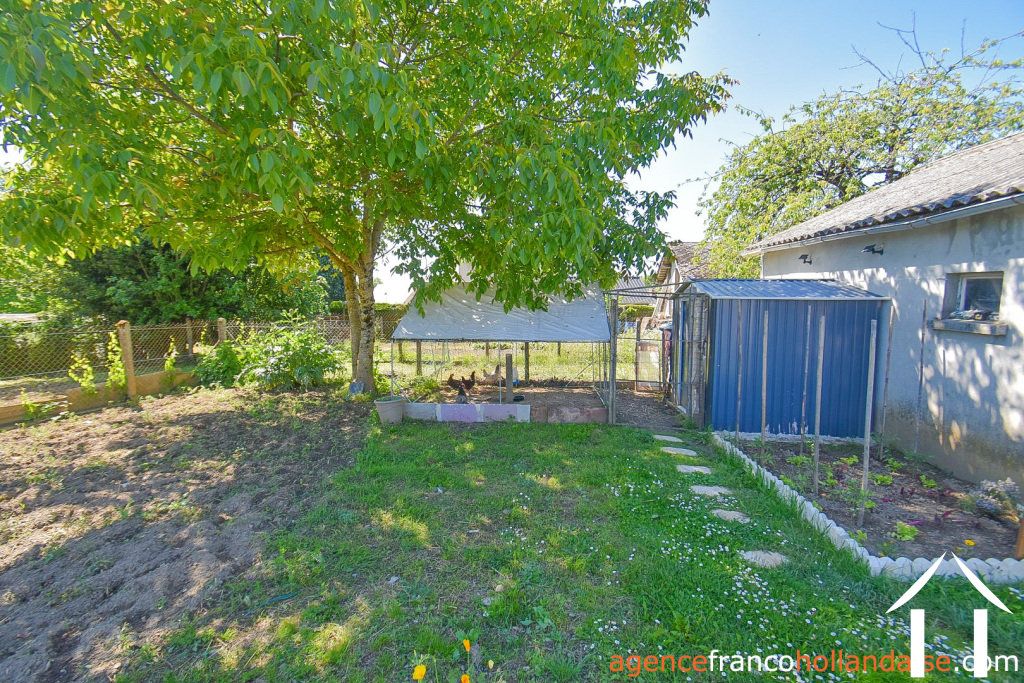 Maison de bourg à vendre la croisille sur briance, limousin, Li1055 Image - 37