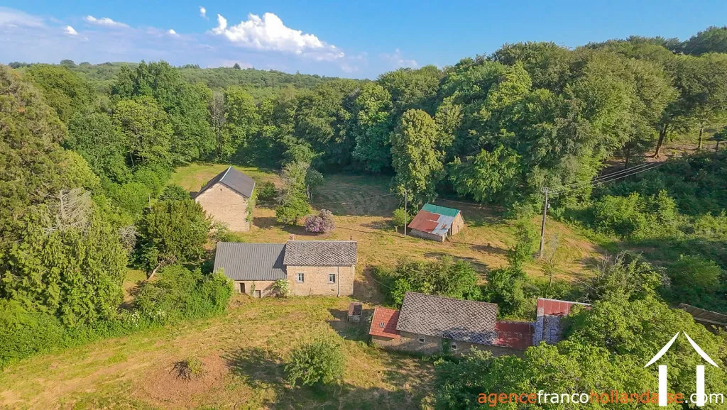 Propriété 1 hectare ++ à vendre la croisille sur briance, limousin, Li1059 Image - 1