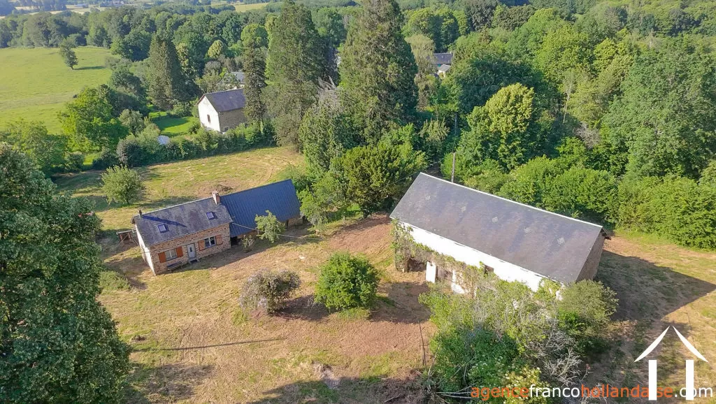 Propriété 1 hectare ++ à vendre la croisille sur briance, limousin, Li1059 Image - 2