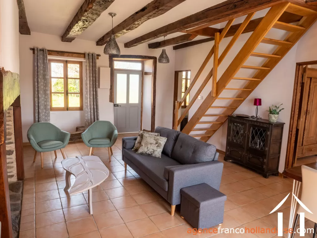 Maison avec gite à vendre lubersac, limousin, Li1070 Image - 64