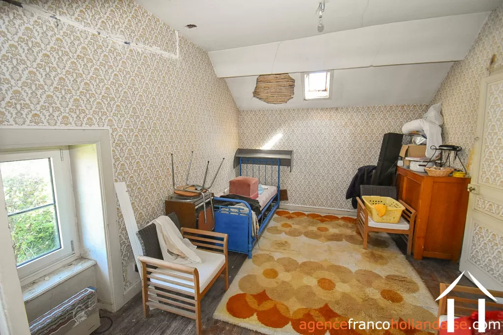 Maison de bourg à vendre la croisille sur briance, limousin, Li891 Image - 21