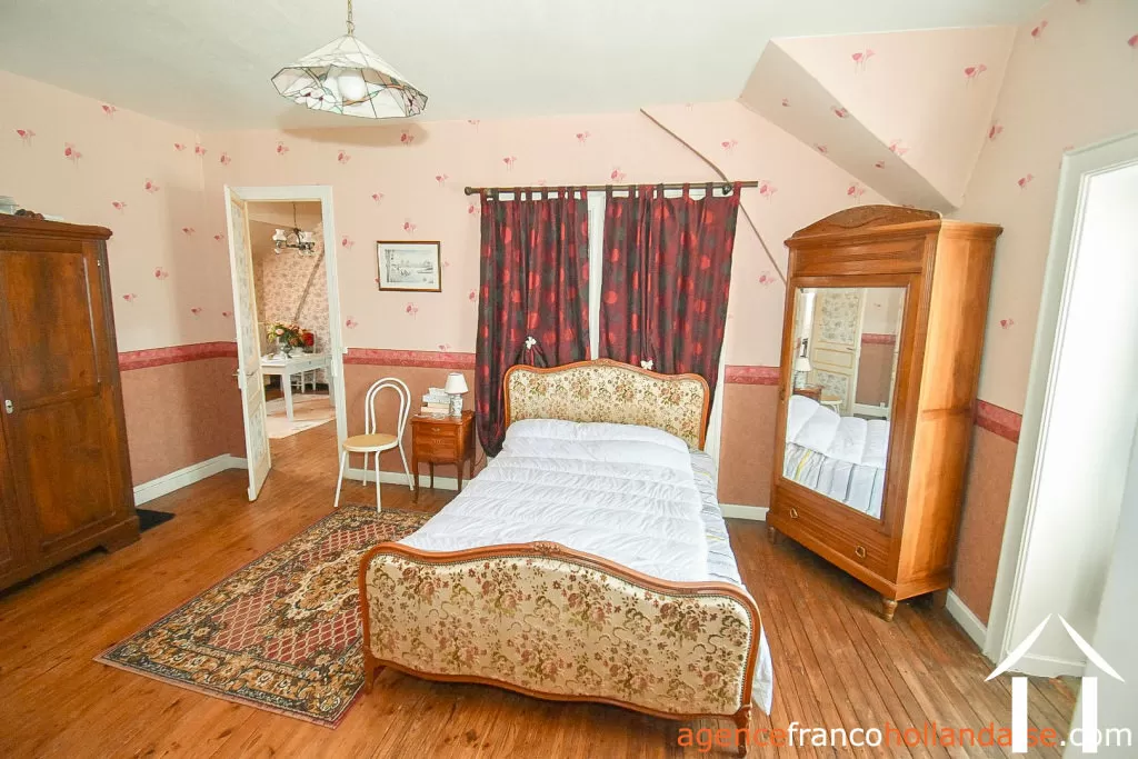 Maison de bourg à vendre la croisille sur briance, limousin, Li891 Image - 24