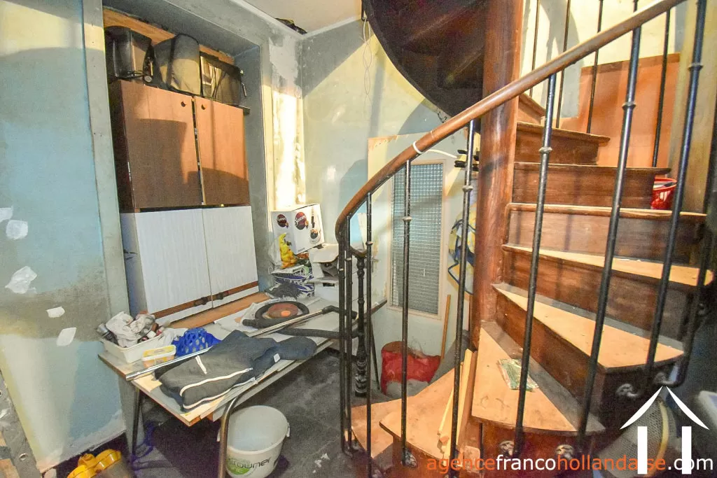 Maison de bourg à vendre la croisille sur briance, limousin, Li891 Image - 27