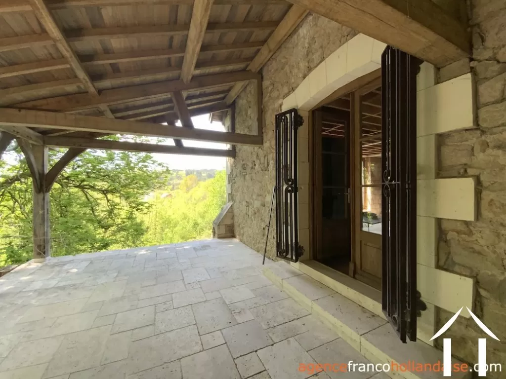 Maison avec gite à vendre cublac, limousin, Li912 Image - 3