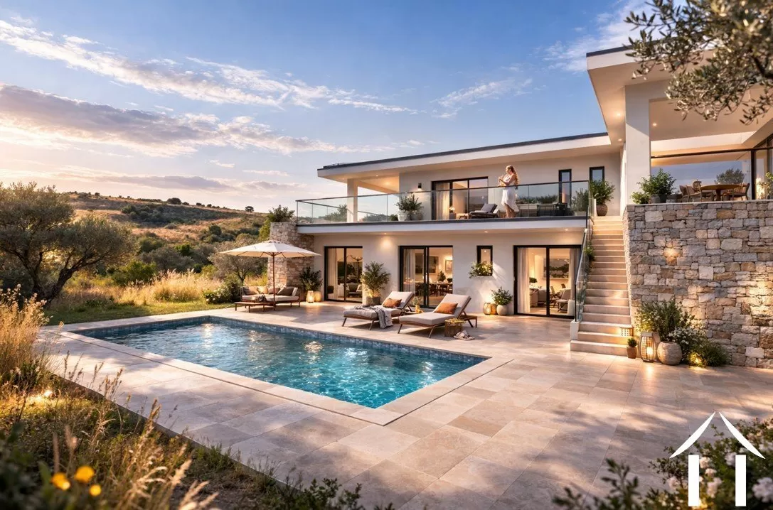 Terrain avec CU à vendre magalas, languedoc-roussillon, EG2475 Image - 2