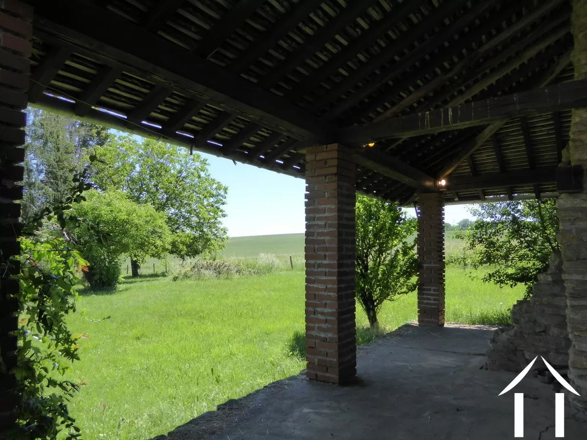 terrasse couverte garage
