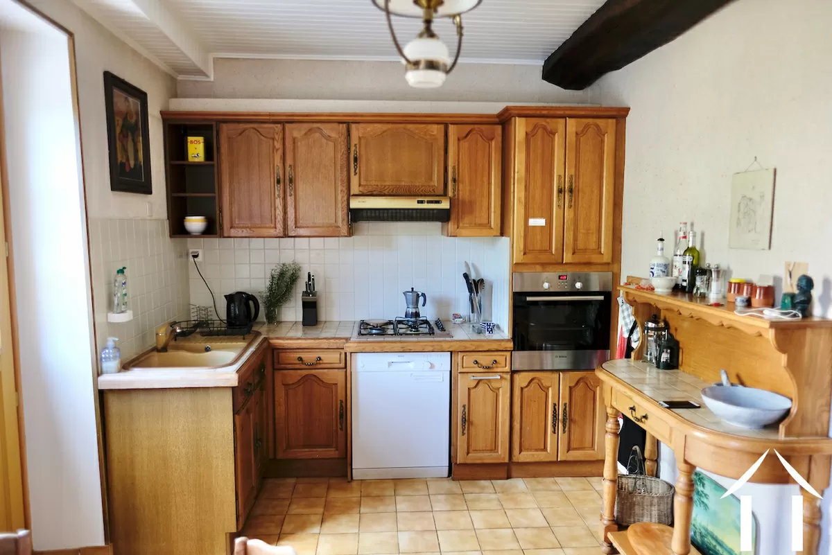 Cuisine meublée et équipée