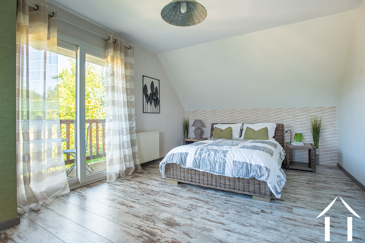 Chambre avec balcon