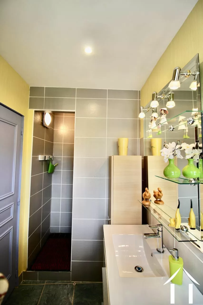 salle de bain gîte