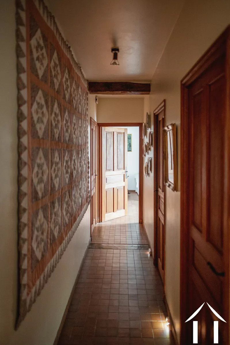 1er étage, le couloir