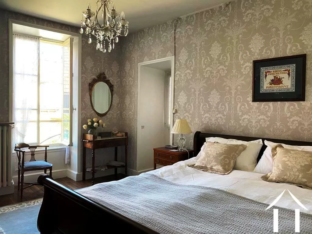 chambre avec salle de bain attenante