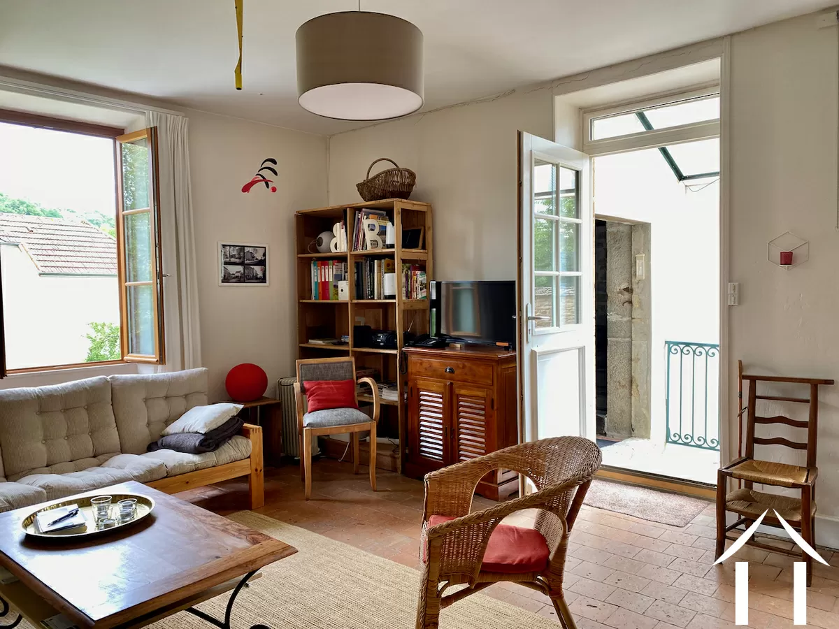 Le salon-séjour, vue 3.