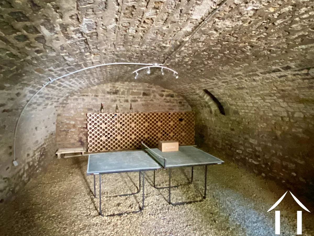 La très belle cave voûtée