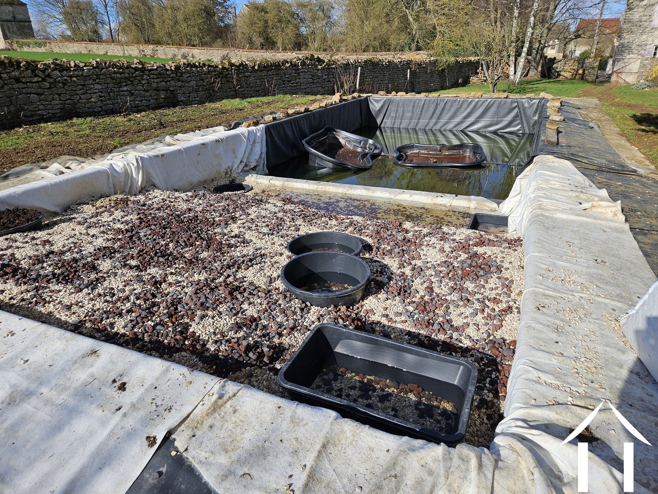Bassin à filtration botanique 