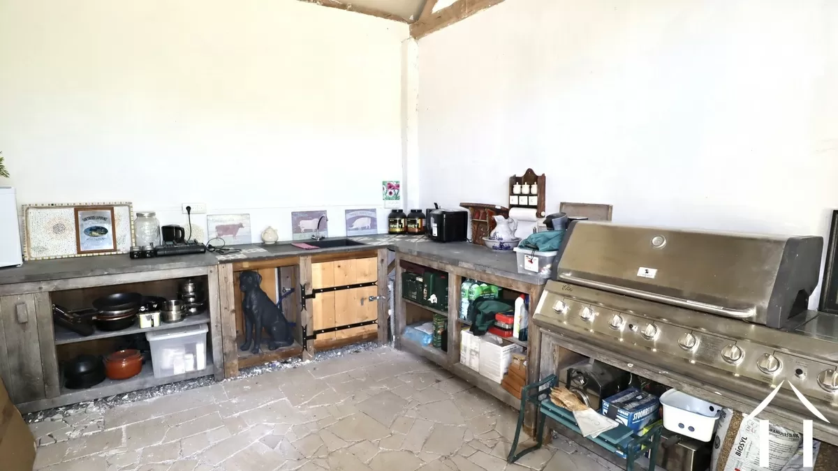 Maison en pierre à vendre st saulge, bourgogne, CvH5515M Image - 16