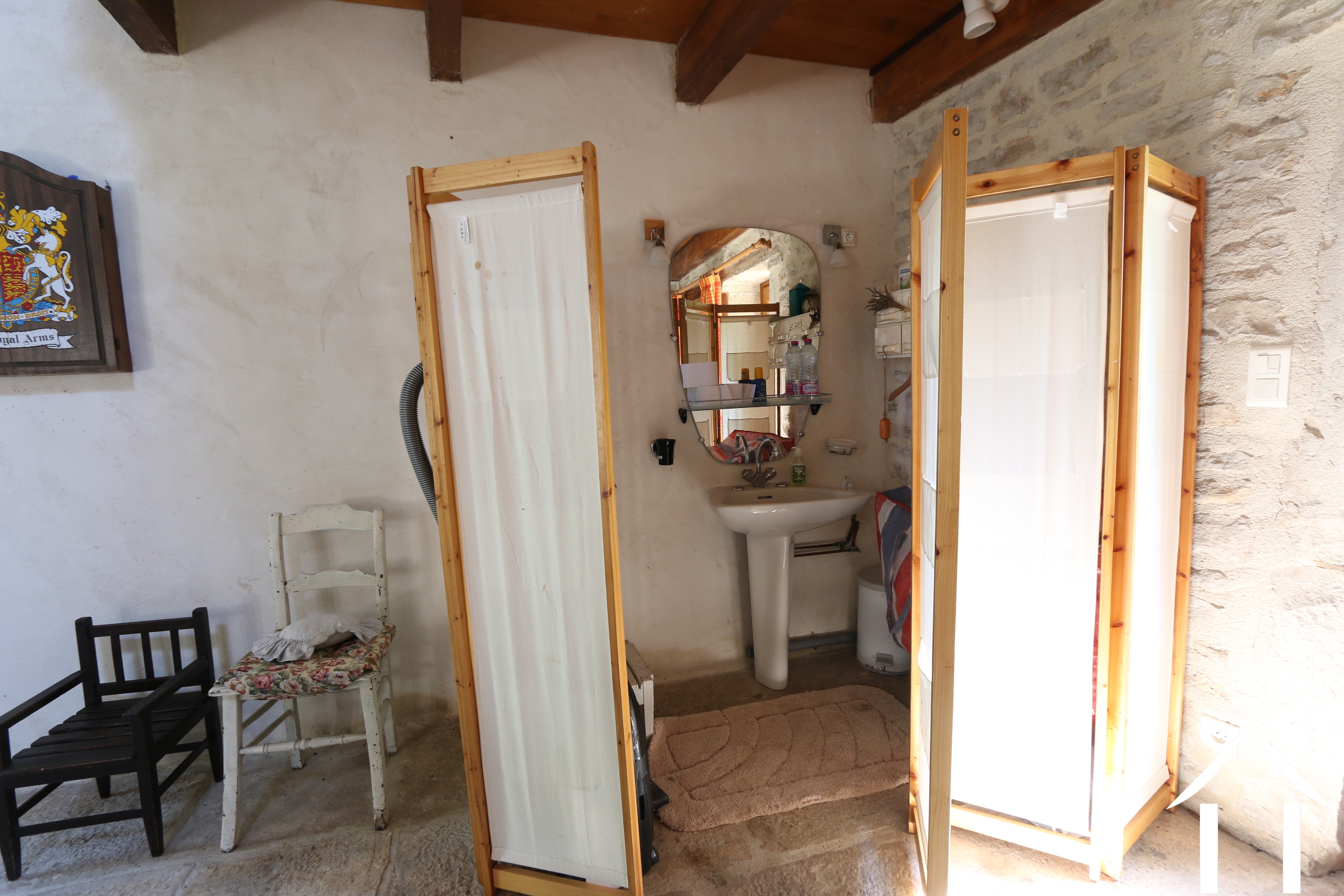 Évier dans le salon