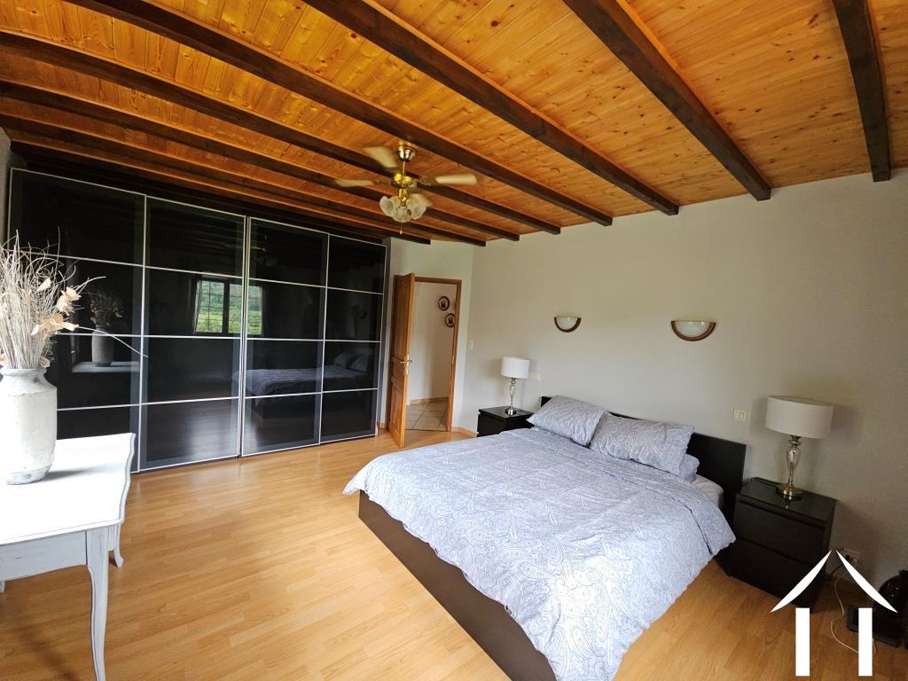 Chambre 1 avec placards intégrés