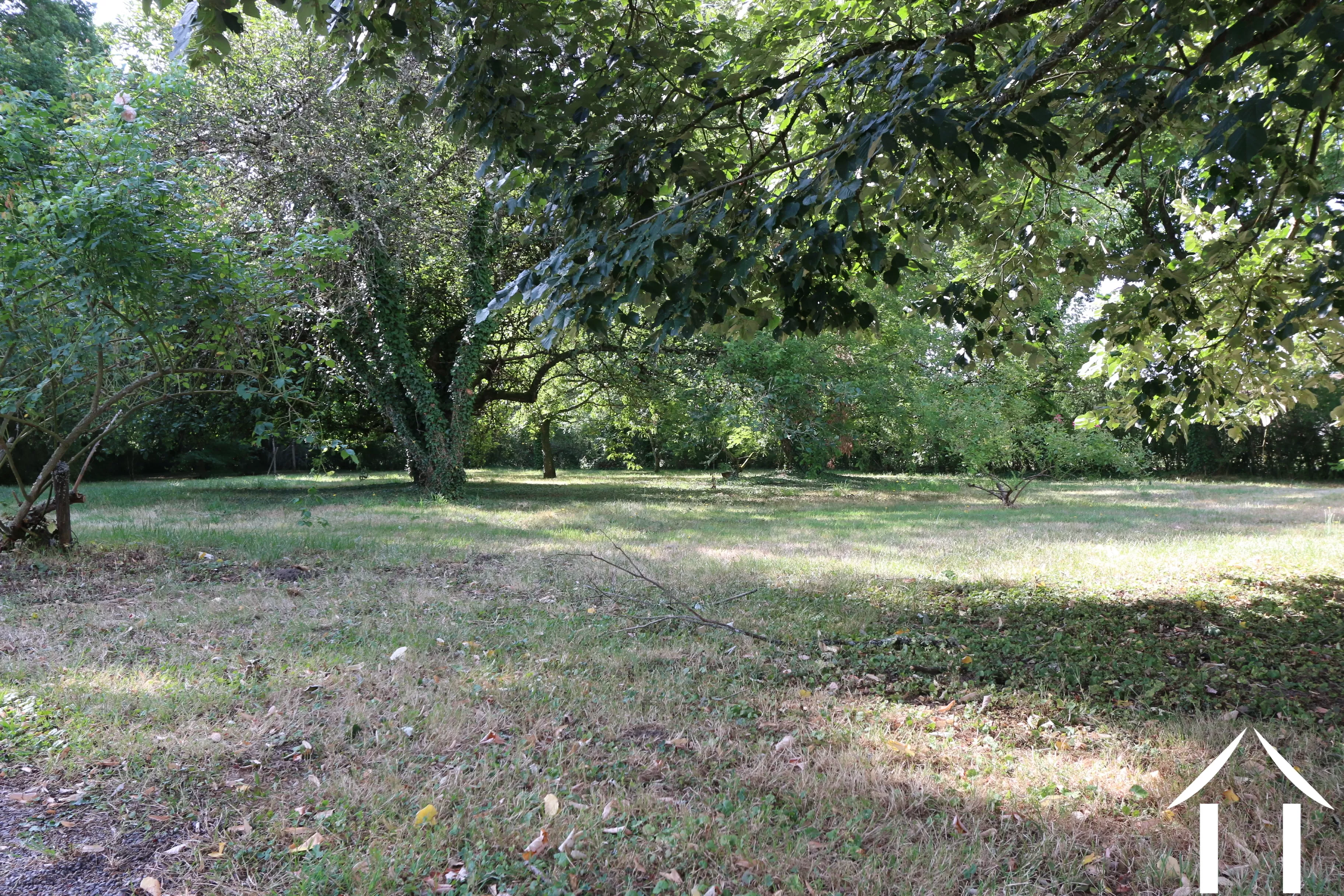 Jardin boisé