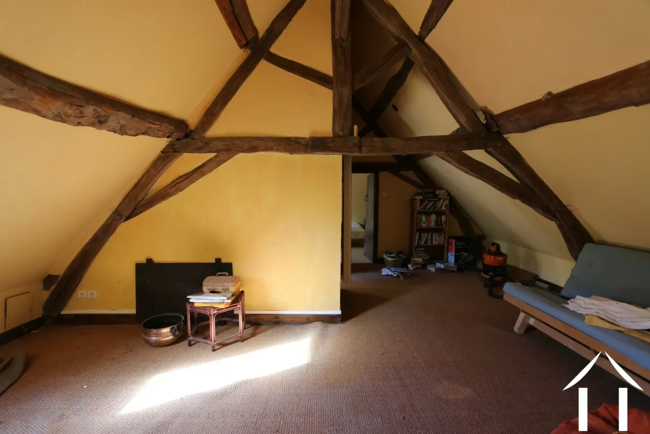Deux chambres contiguës sous les combles-chambre 3