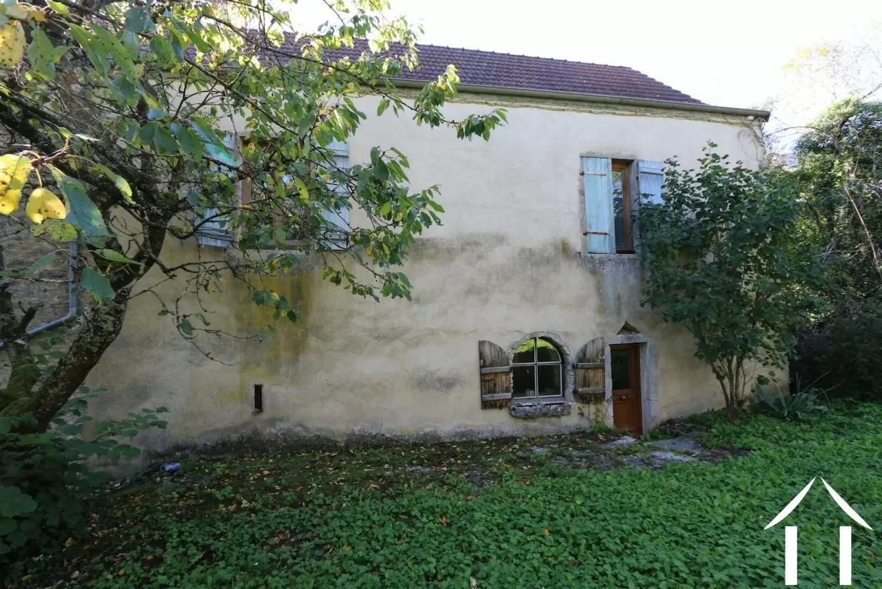 Vue de l'arrière de la maison