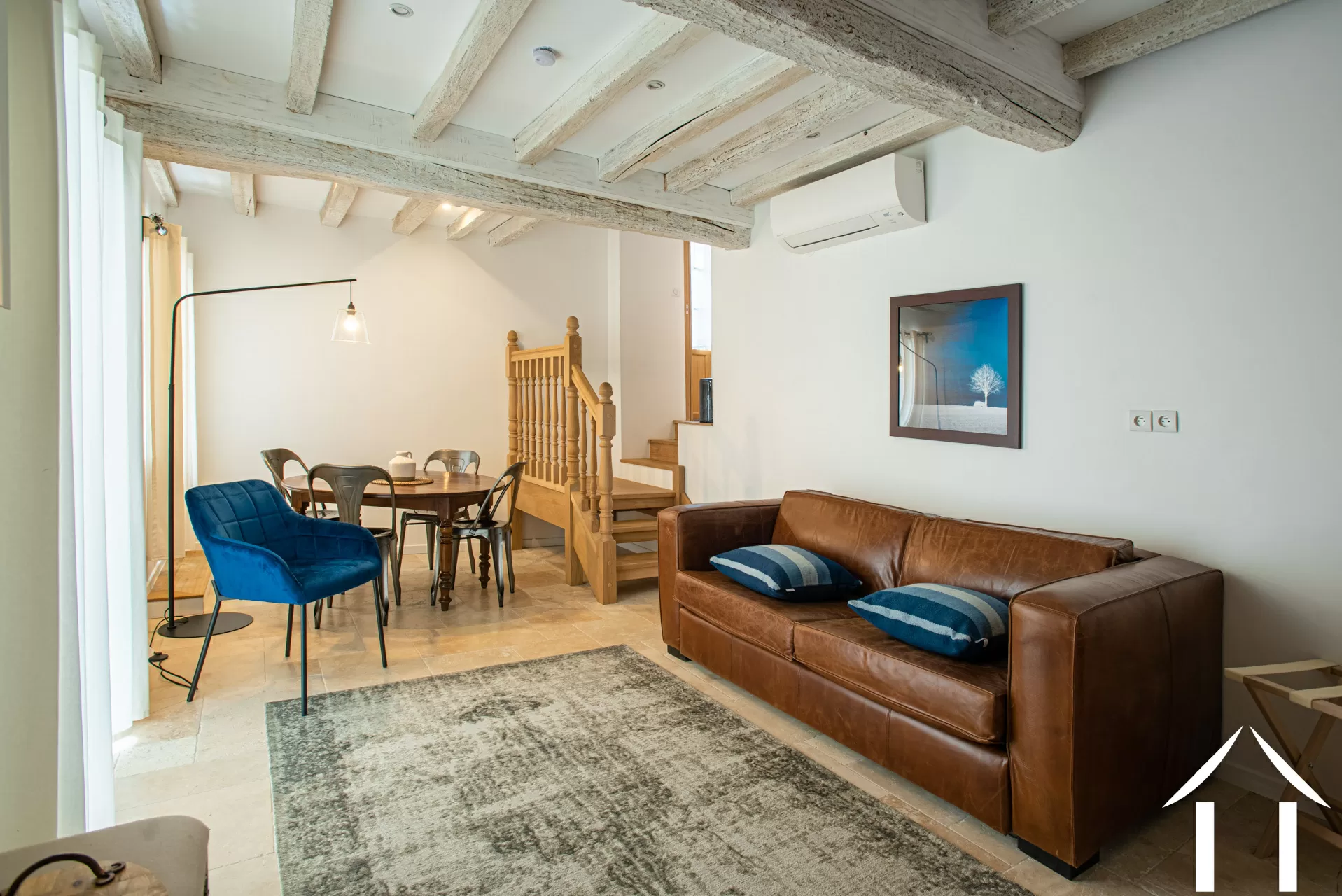 Salle de lecture de la maison d'hôtes ou 3ème chambre