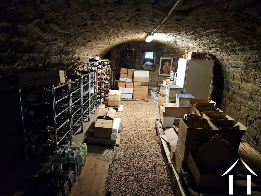 Cave à vin voûtée