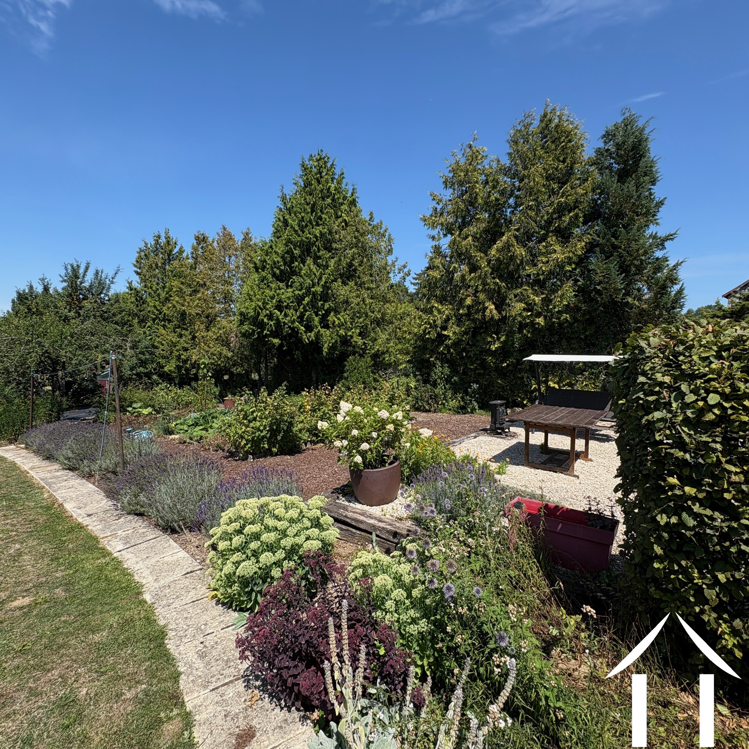 L'été dans le jardin