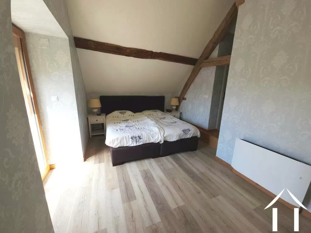 Chambre principale récemment créée au 3ème étage