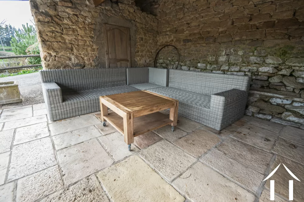 Terrasse couverte