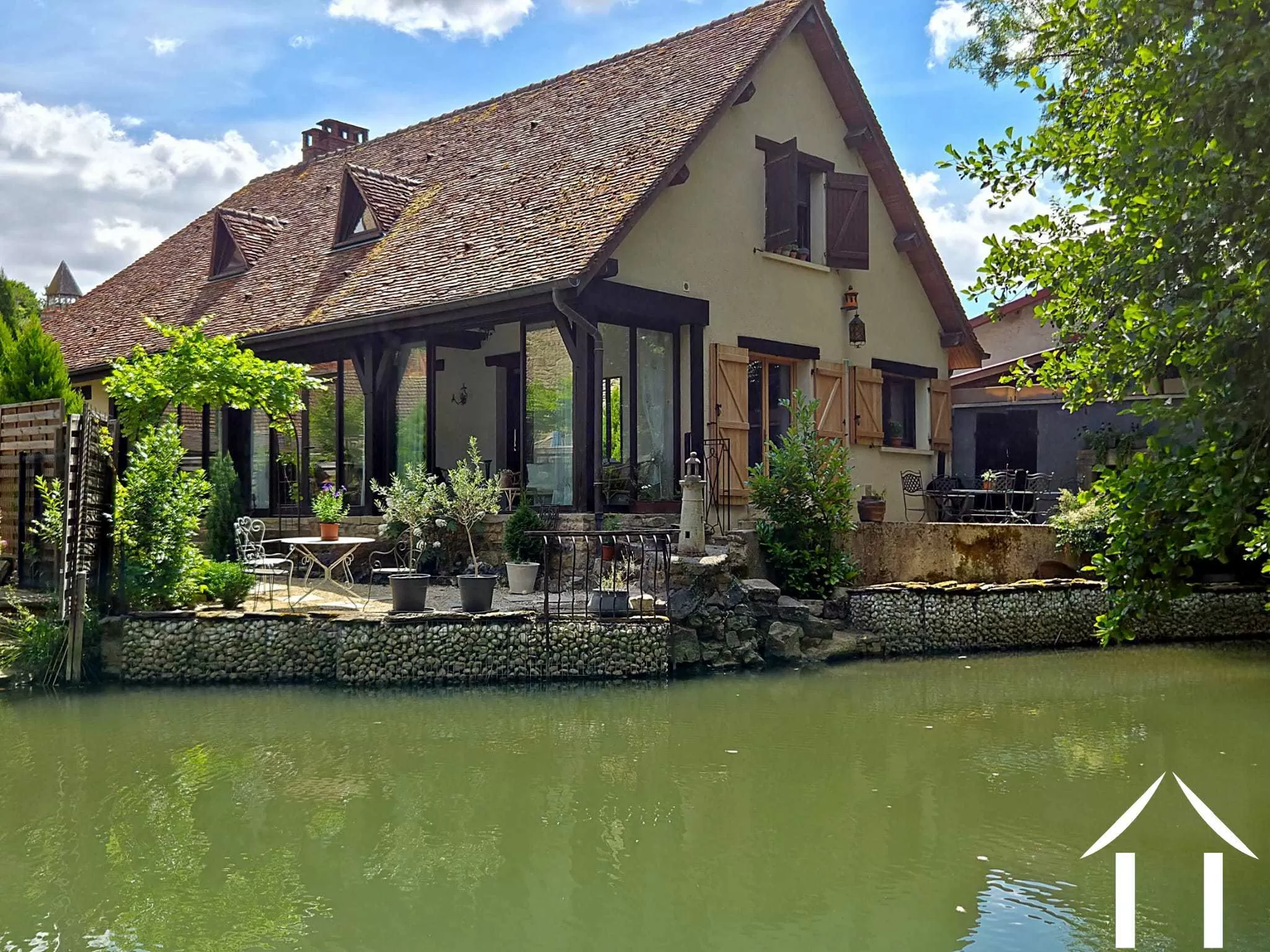 Vue sur la rivière